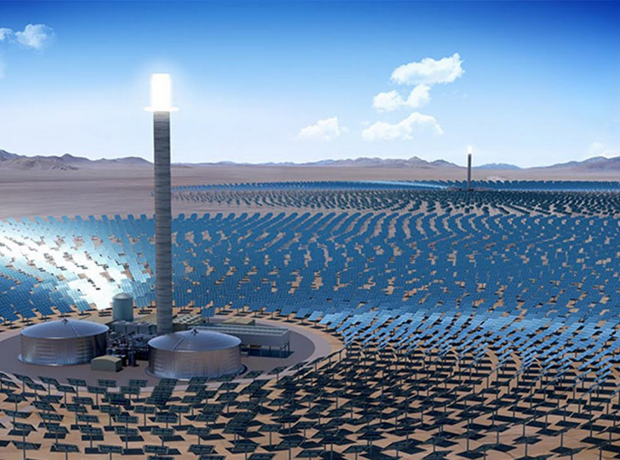 迪拜700MW光热电站工程